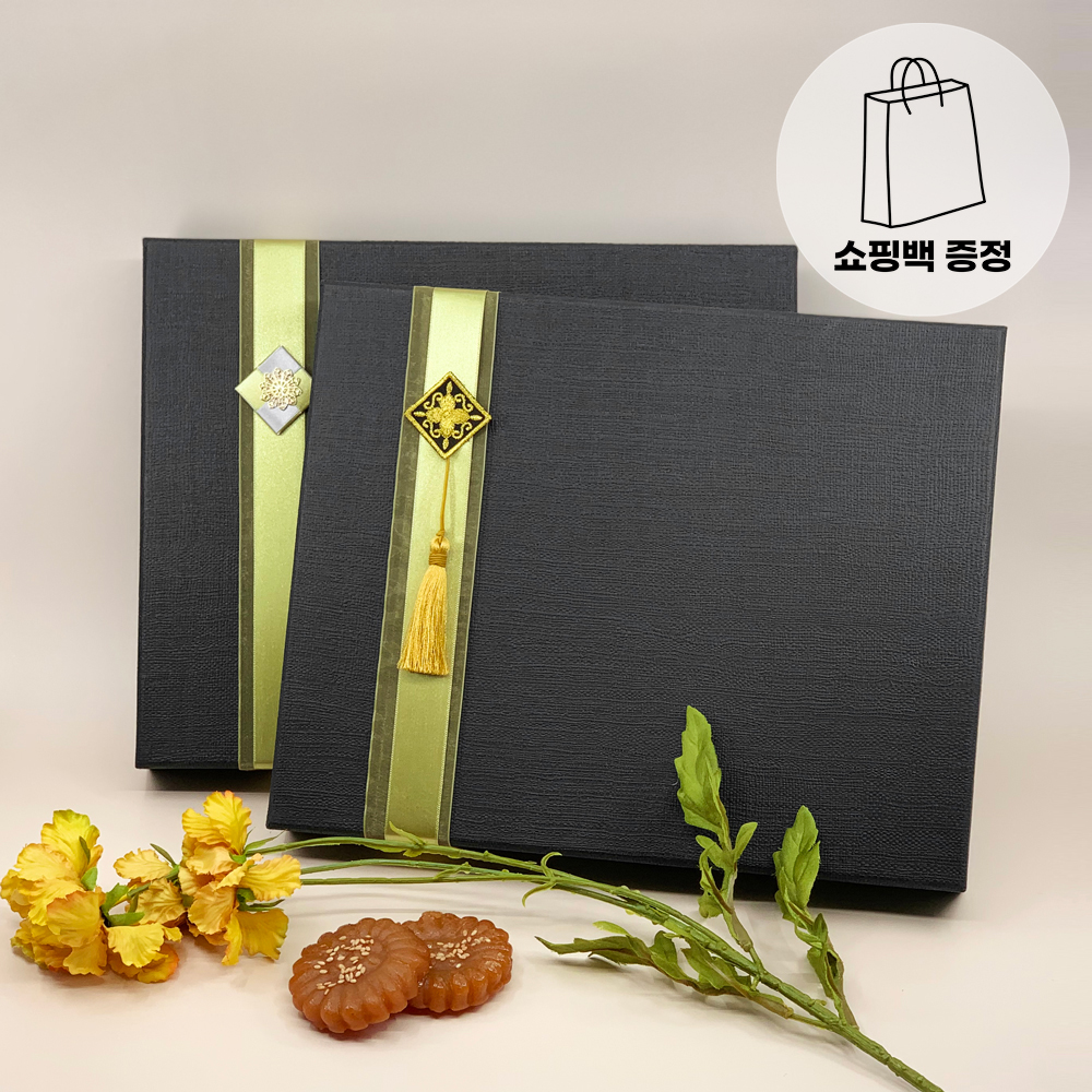 PLUS 수제 찹쌀 약과 장인 추석 한과 외국인 거래처 비건 디저트 한가위 명절 선물 세트 - 상세 이미지 2