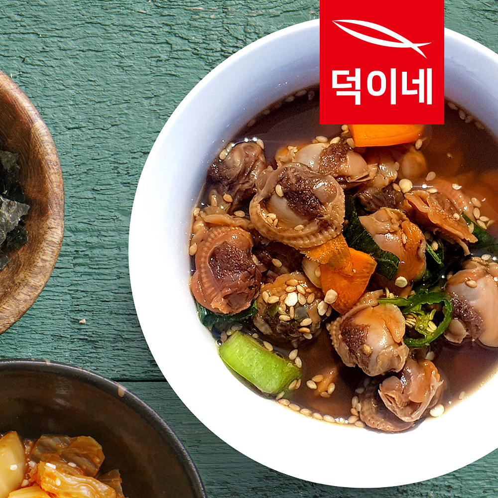 덕이네 꼬막무침 새꼬막 벌교꼬막 간장 양념 꼬막장 330G 1+1 - 상세 이미지 2