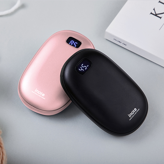 아이노트 HW800P 양면발열 대용량 휴대용 충전식 손난로 보조배터리