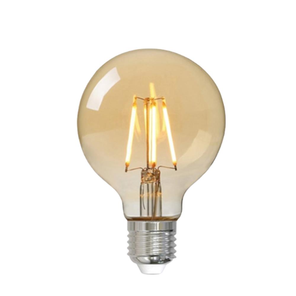 LED 에디슨 전구 G125 3W 인테리어조명 카페 거실 주방 호텔 따뜻한 노란빛 E26