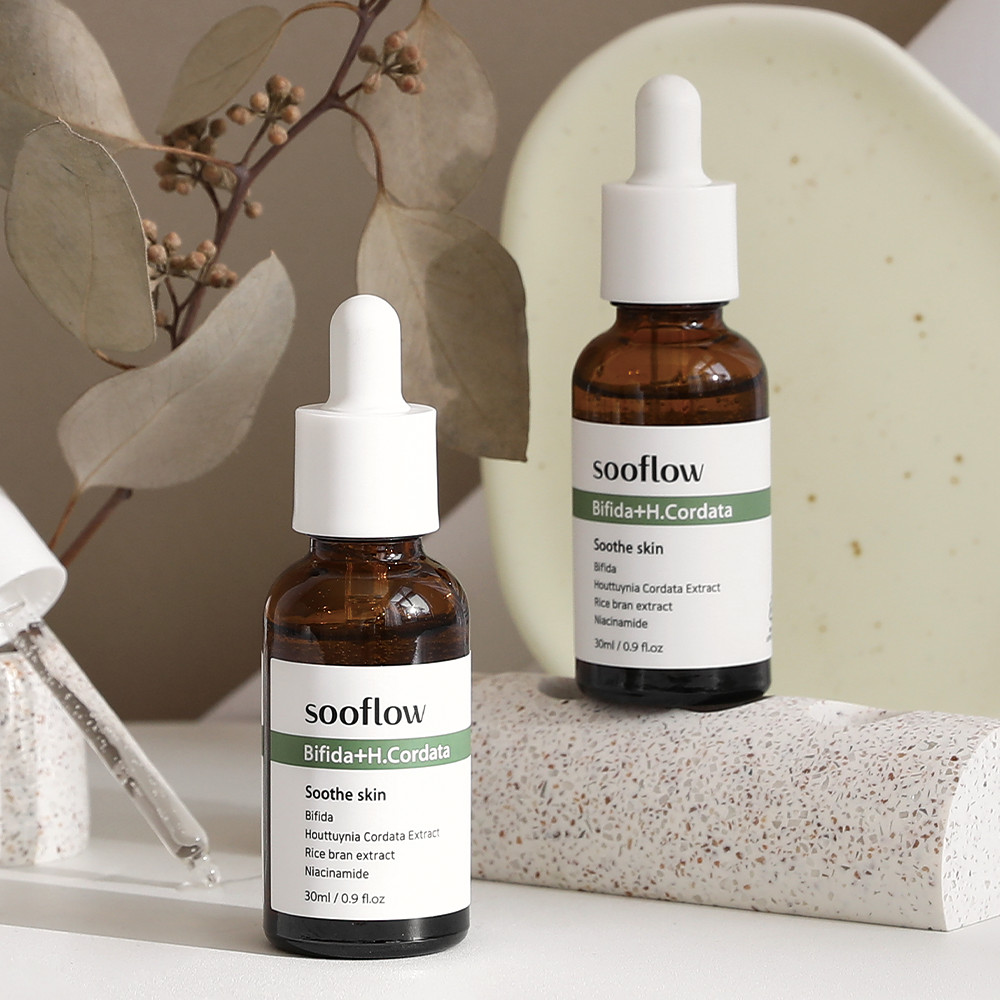 비피다 어성초 앰플 30ml / 수분 진정 모공 아데노신 비타민E 히알루론산 나비존 요철 - 상품 이미지