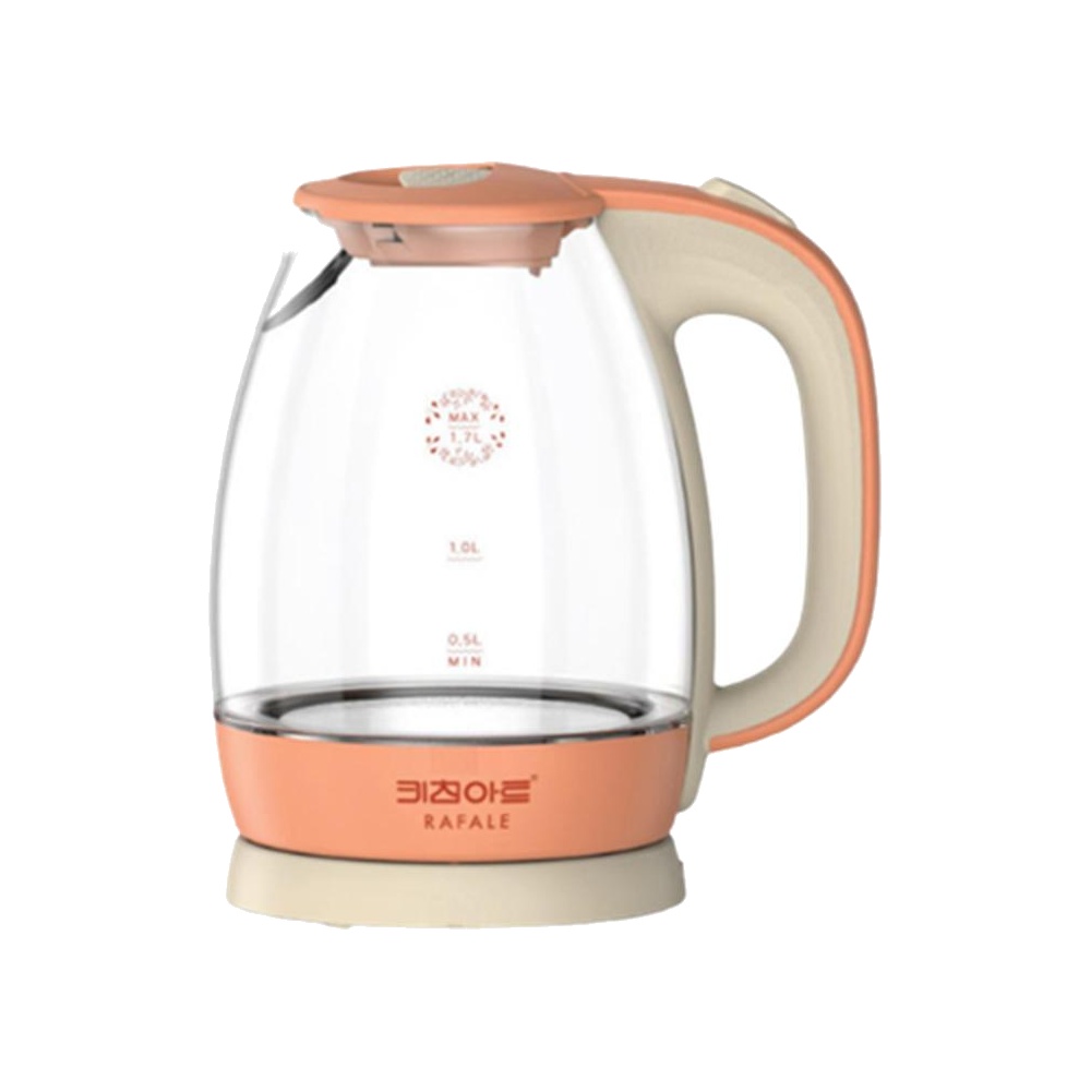 강화유리 전기포트 주전자 1.7L 1850W 자동전원차단