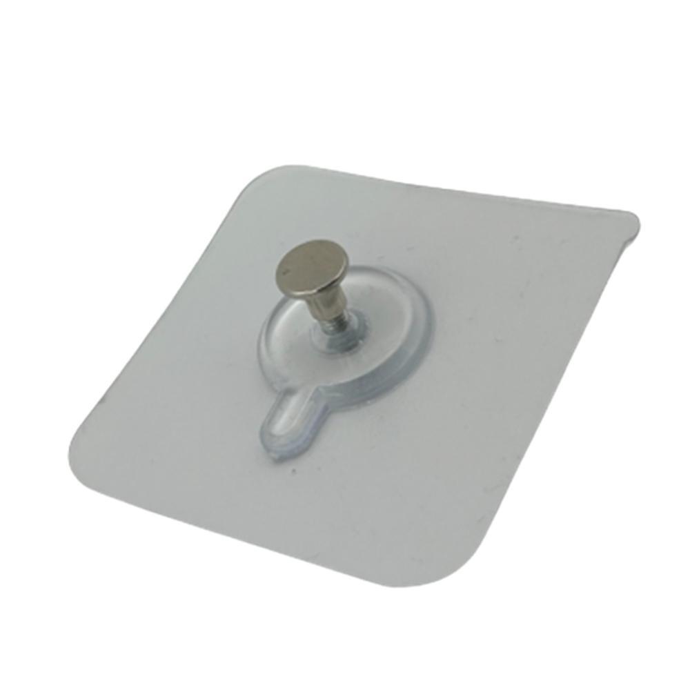 투명 접착식 액자걸이 후크 무타공 스티커후크 못없이 벽시계 걸기 무타공 원형 타입
