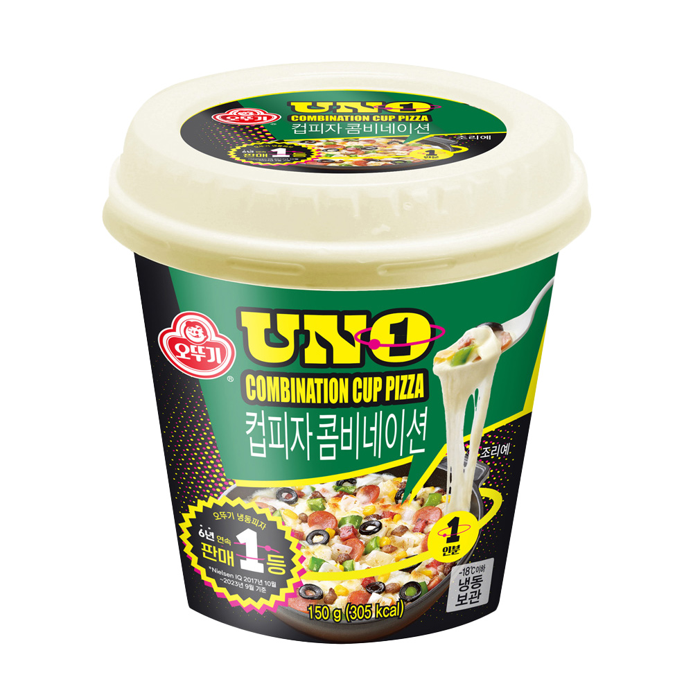 오뚜기 떠먹는 컵피자 콤비네이션 150g - 메인 이미지