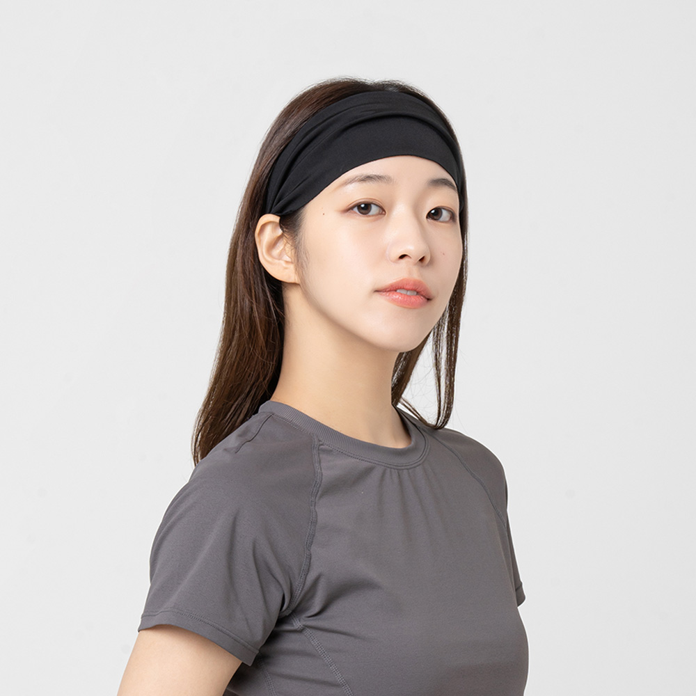 두께 조절 스포츠 헤어밴드 운동 러닝 테니스 등산 남자 여자 땀흡수 쿨 머리띠 디베코 이미지 8