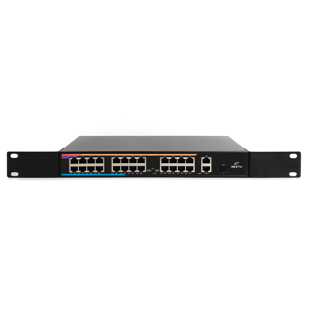 10/100 Mbps 24포트 2TP 1SFP 기가 POE스위치 300W NEXT POE327SFP-TP 이미지 6