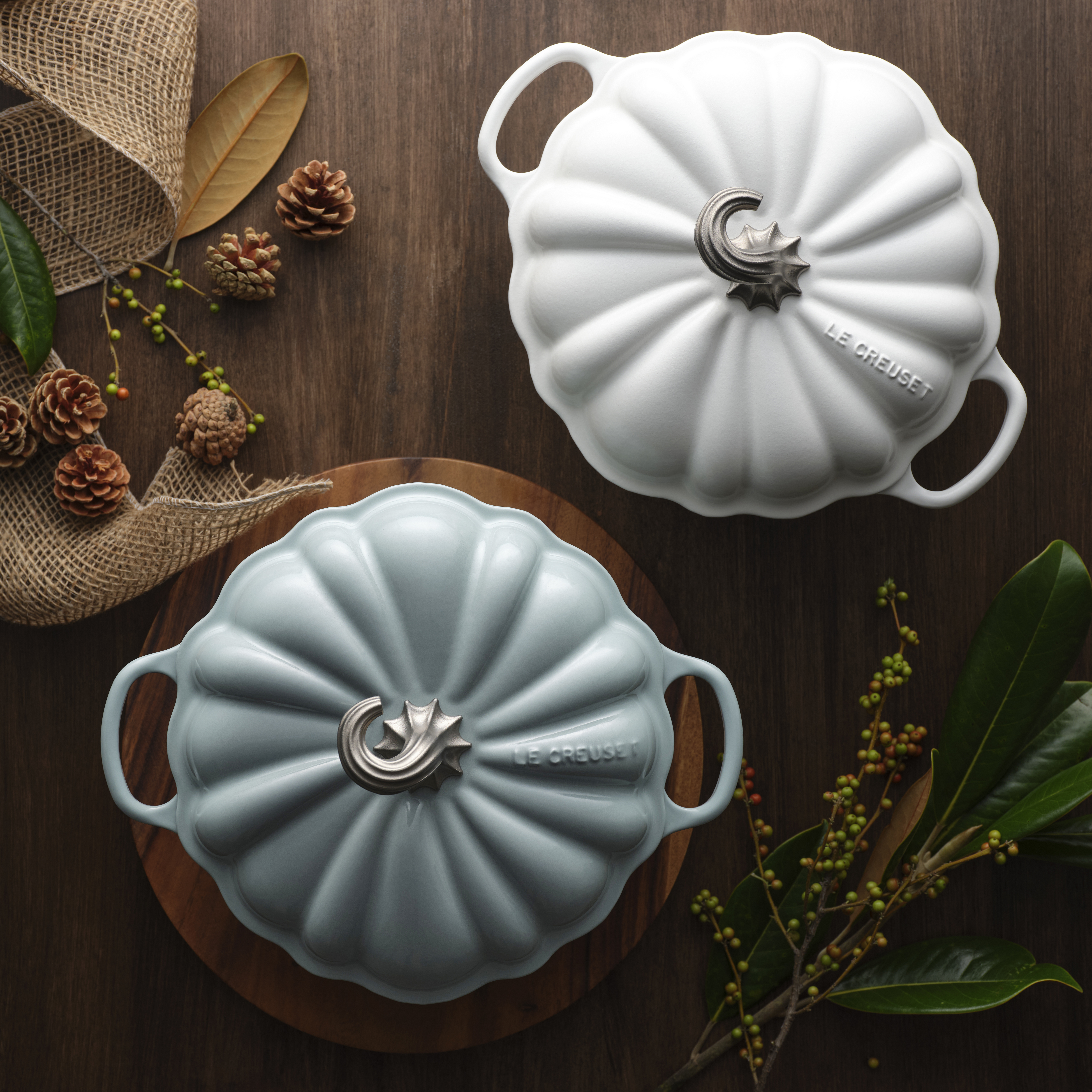 르크루제 시그니처 호박냄비 24cm (시솔트/코튼)