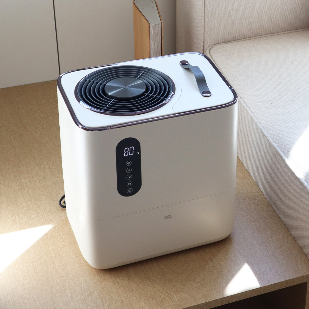 오아 플렌티 에어워셔 4L 자연기화식 가습기 신생아 대용량 자동습도조절 공기청정기 통세척