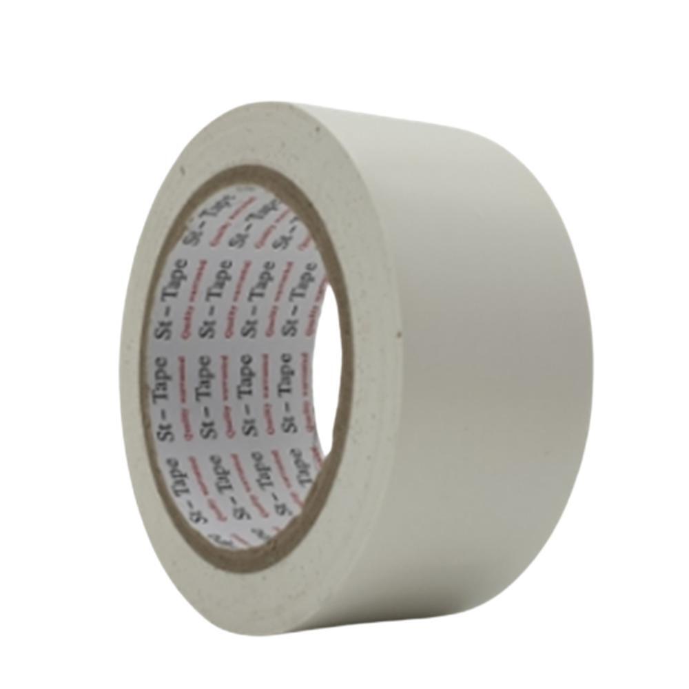 접착 바닥테이프 구역표시띠 방수 무잔사 48mm 33m 화이트