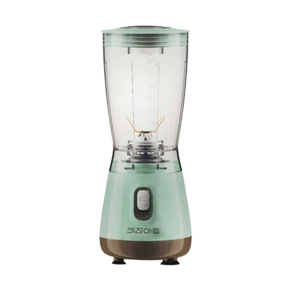미니 컴팩트 블렌더 믹서컵 600ml 티타늄코팅 칼날