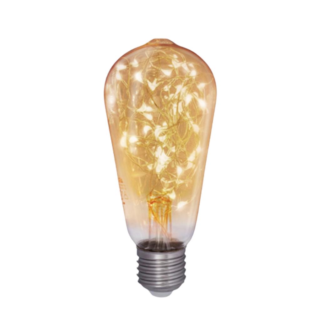 노란빛 인테리어전구 빈티지전구 ST64 LED 2W 2300K