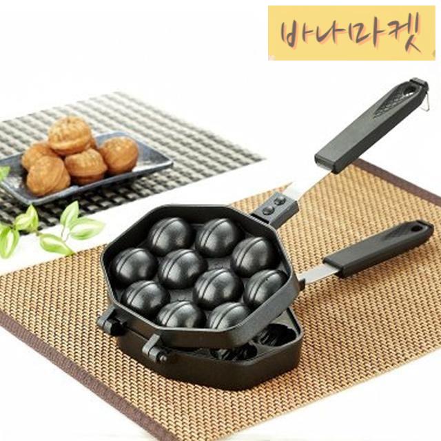 호두 과자팬 기계 빵틀 과자틀 와플 붕어빵 : 십육바나마켓