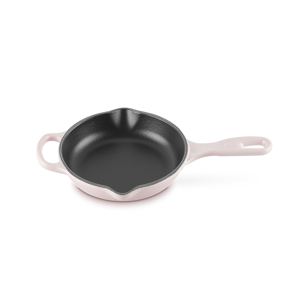 르크루제 시그니처 스킬렛 16cm (쉘핑크/캐리비안블루) - 상품 이미지