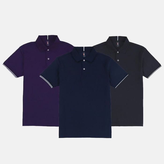 리젠포인트 카라티 반팔 남녀공용 커플티셔츠 S~3XL 회사 식당 유니폼 : 티센스
