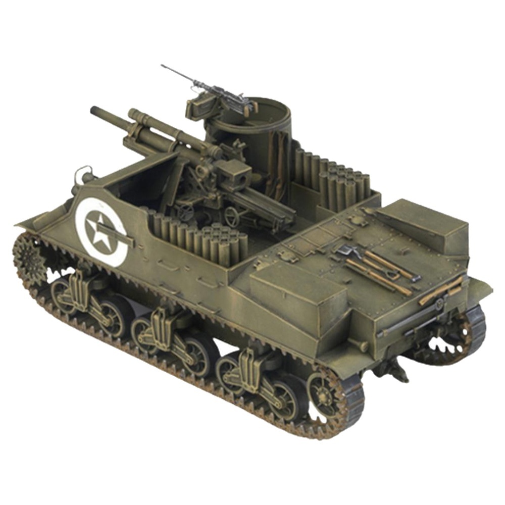 2차대전 재현 프라모델 키트 105mm 곡사포 M7 프리스트 자주포