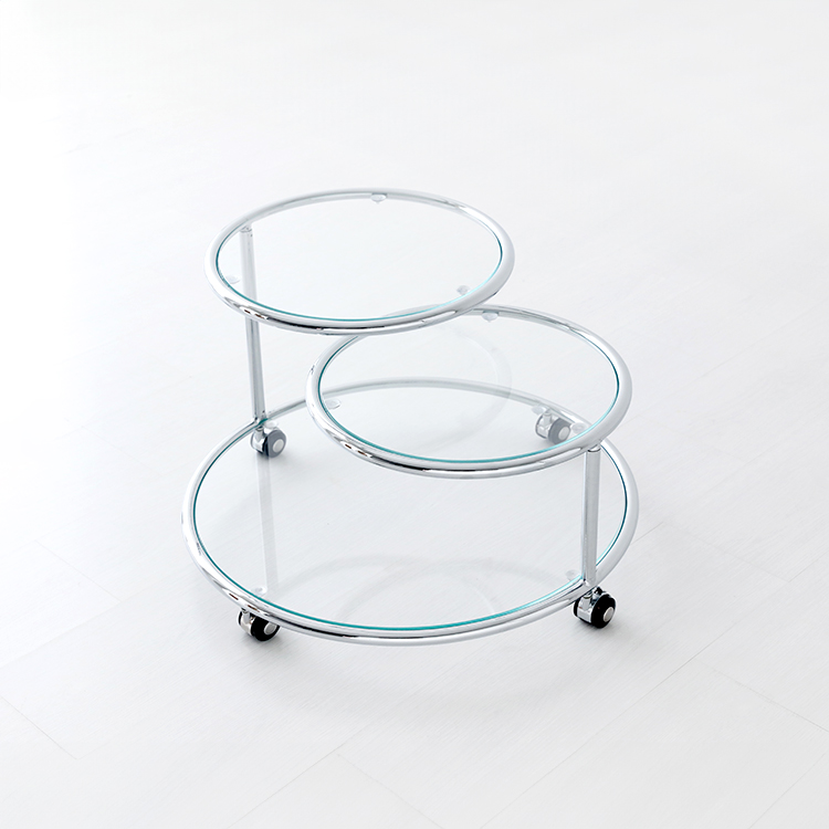 심플리 투명 사이드테이블 플랫 0885.1225