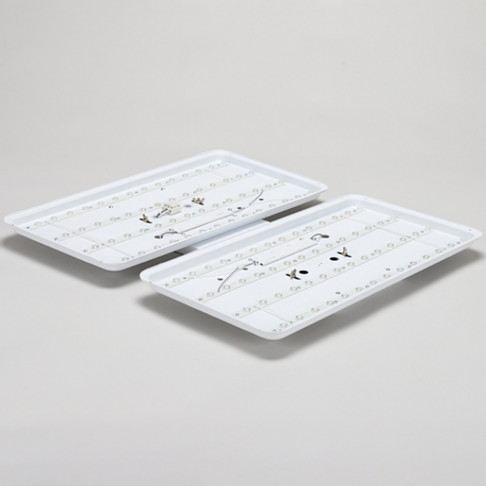 KC인증/무료+당일발송 국산 LED 거실등 슬림 사각 아파트 거실 조명 등 100W, 주광색 이미지 7