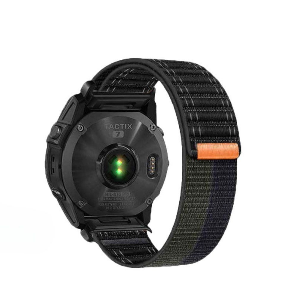 가민 피닉스E나일론 스트랩 퀵 릴리스 웨이브 자석 밴드 1 밀리터리 그린 FenixE47mm22mm폭 - 상세 이미지 3