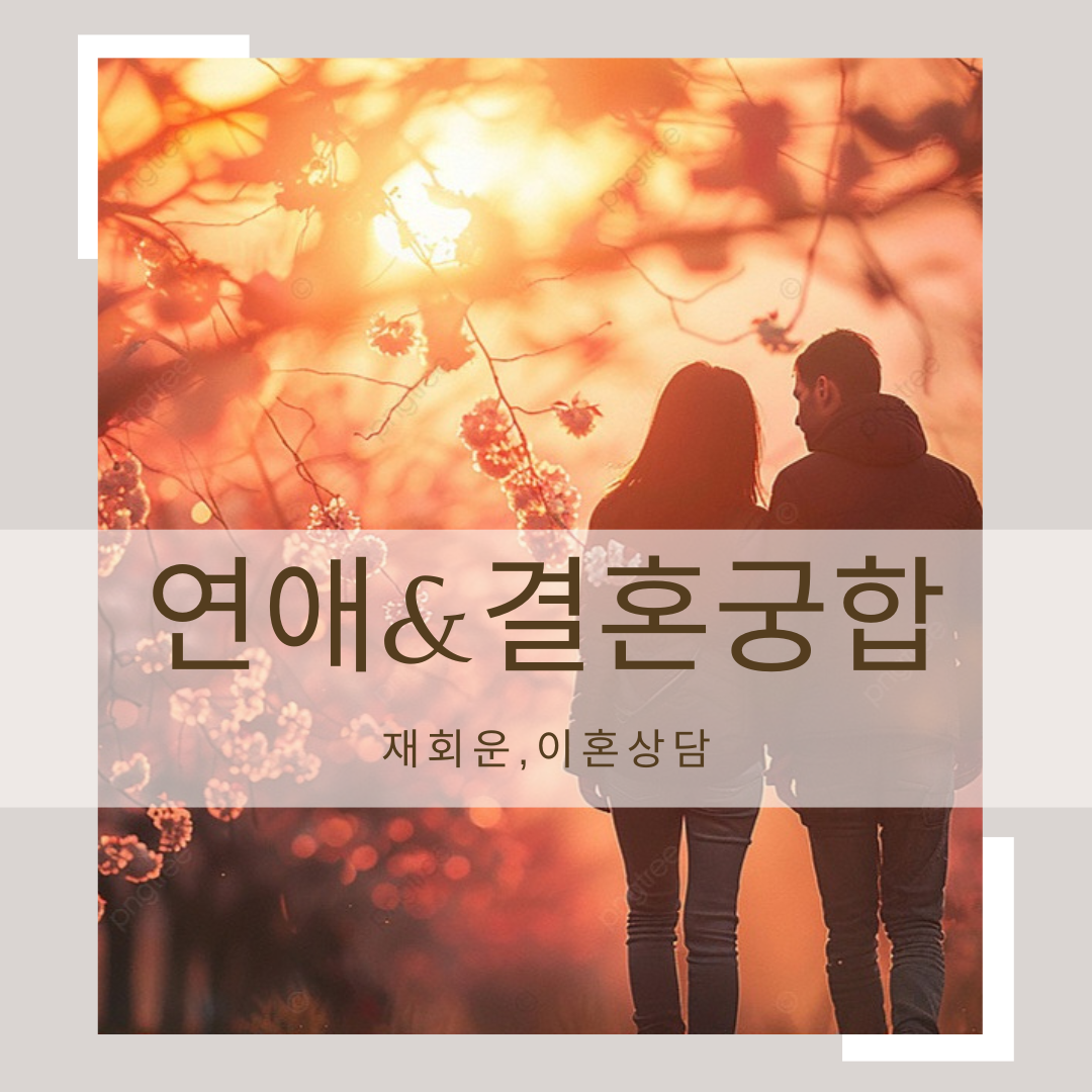 연애 결혼 남녀 부부 궁합 재회운 이별운 1대1 맞춤전문 전화 및 채팅 서비스 - 상세 이미지 3