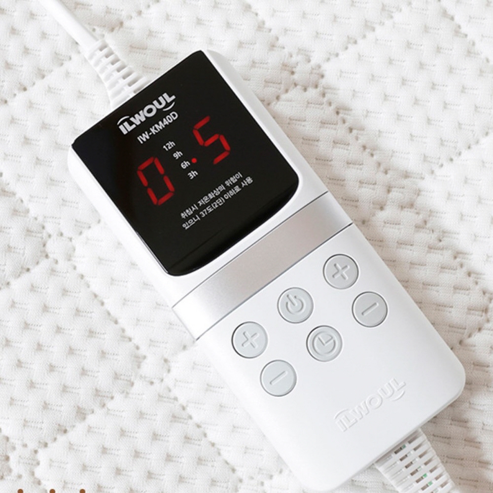 일월 텐셀 카본 탄소 온열 전기매트 워셔블 홈쇼핑 원적외선 온도조절기 싱글