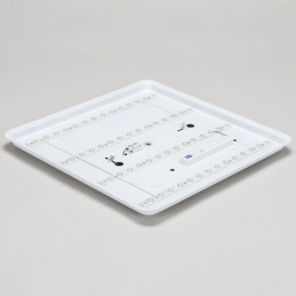 KC인증 시스템방등 국산 LED 사각 안 방등 전등 50W, 주광색 이미지 7