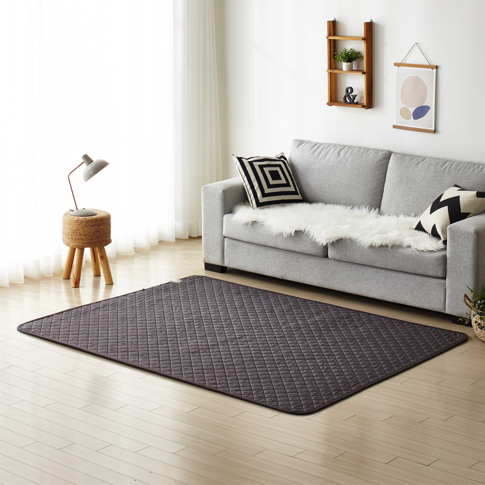 거실 전기매트 대형 더안 EMF 딥그레이 라지킹