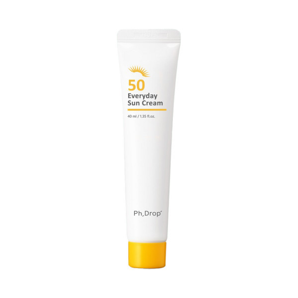 피에이치드롭 에브리데이 썬크림 40ml SPF50 톤업 촉촉함 혼합자차 - 상품 이미지