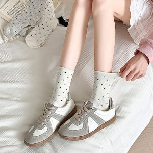 미니 도트 데일리 돌돌이 면 무압박 가을 사계절 땡땡이 양말 솔직 후기 | 실사용자 리뷰 분석 - 상품 이미지 2