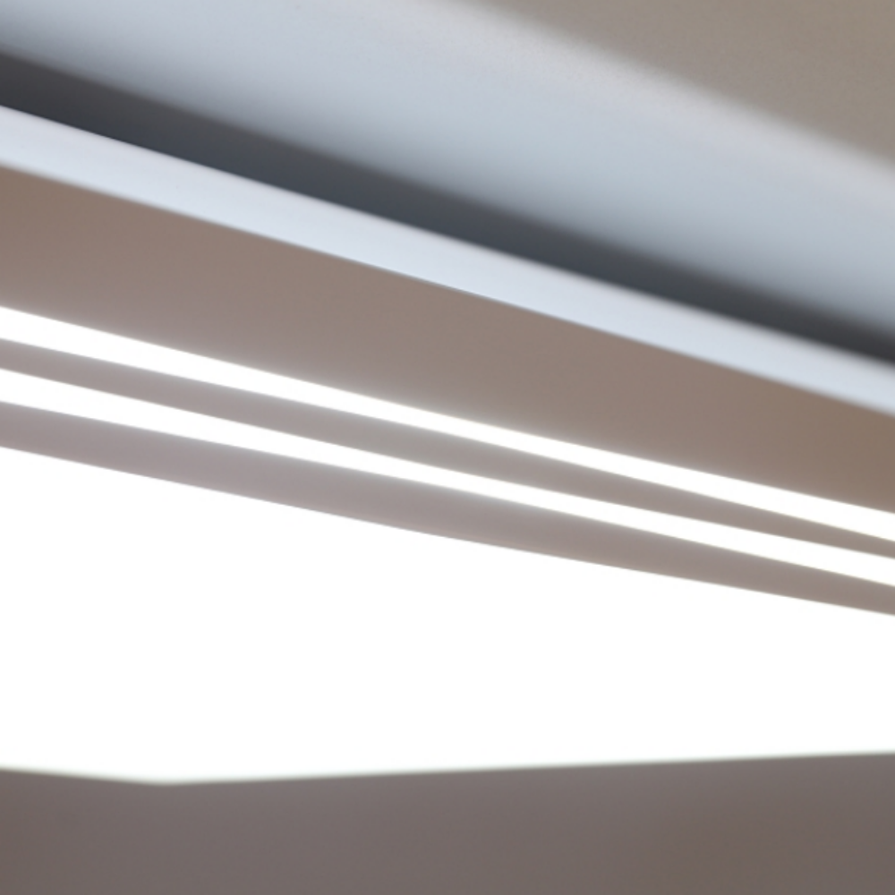 KC인증/무료+당일발송 국산 LED 거실등 슬림 사각 아파트 거실 조명 등 100W, 주광색 - 상세 이미지 4