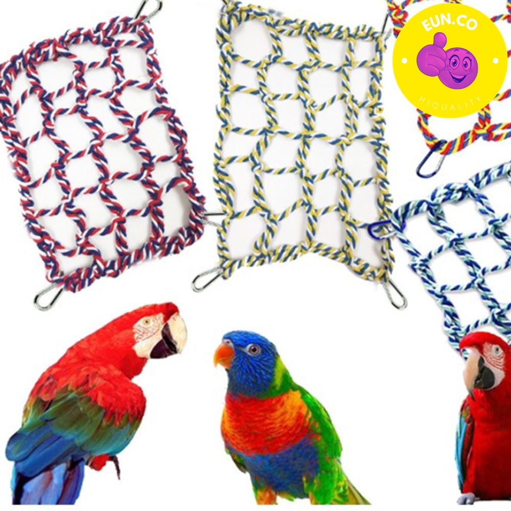 새 놀이터 그물망 앵무새 토이 클라이밍 네트 반려조류