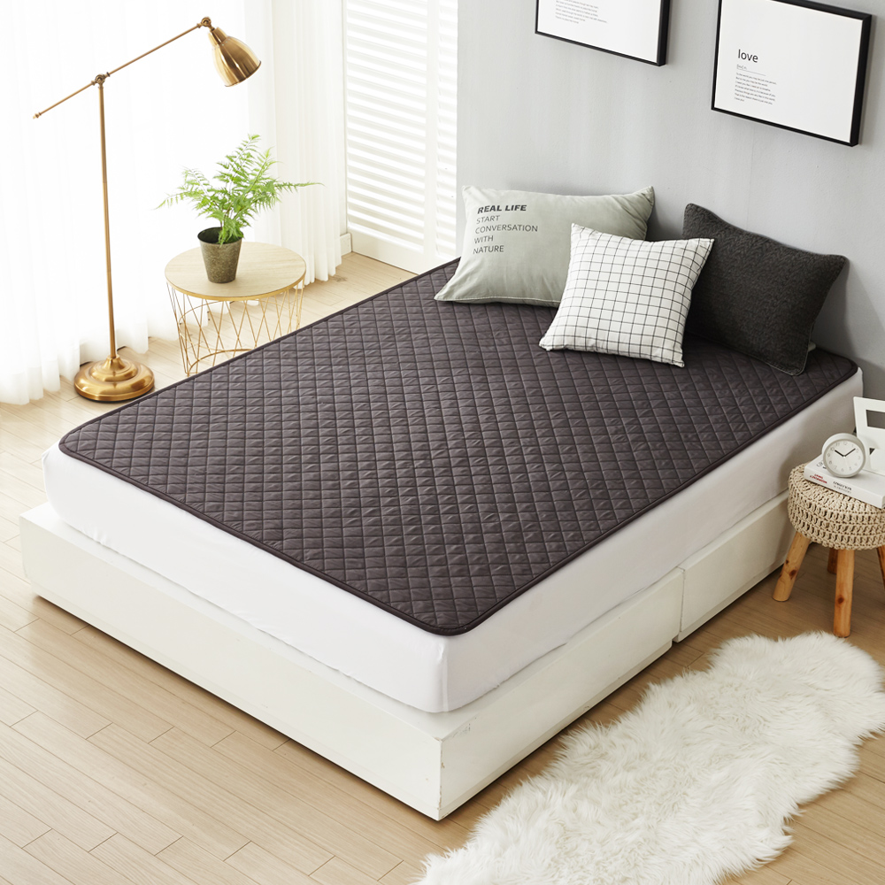 캠핑 전기장판 2인용 더안 EMF 탄소매트 딥그레이 퀸 150X200