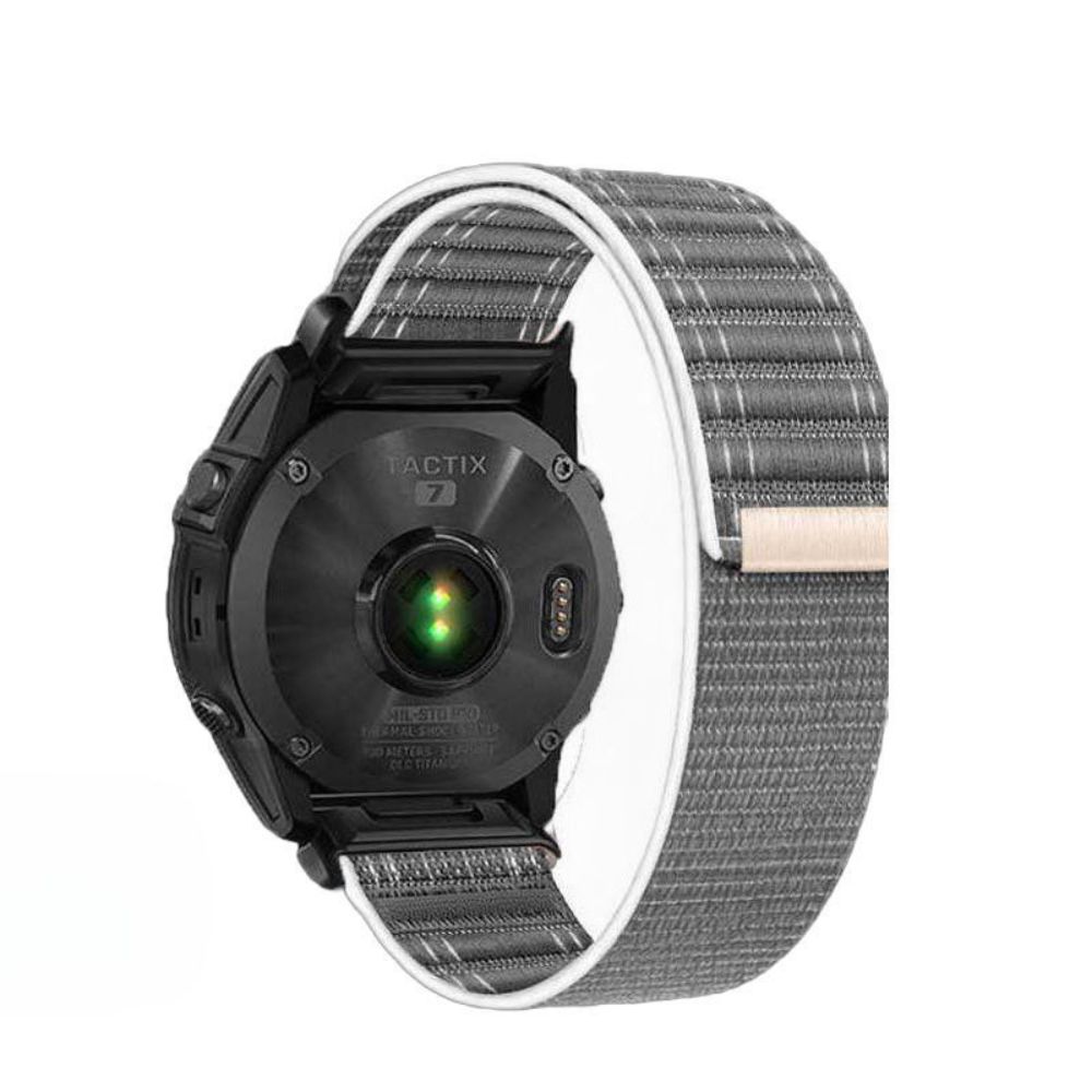 가민 피닉스E나일론 스트랩 퀵 릴리스 웨이브 자석 밴드 1 밀리터리 그린 FenixE47mm22mm폭 - 상세 이미지 4
