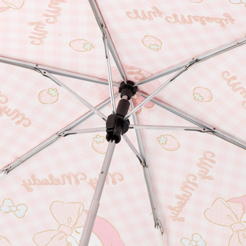 스케이터 산리오 마이멜로디 큰 리본 캐릭터 어린이용 접이식 우산 55cm UBOT55C - 하카타몰