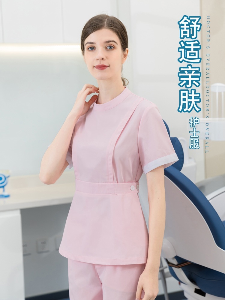 간호사 유니폼 간호조무사 진료복 병원복 간호복 여름 병원유니폼 - 상세 이미지 3