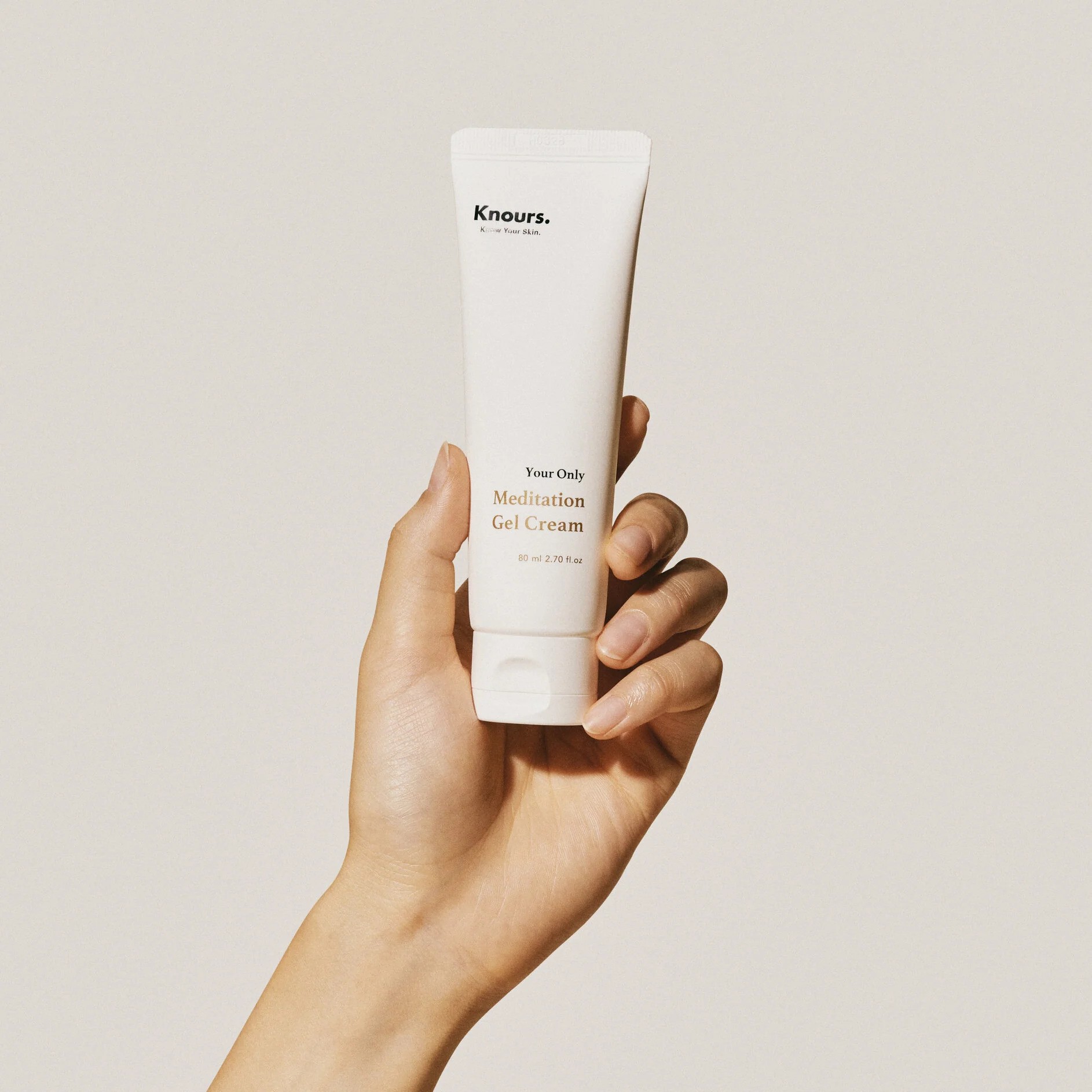 Knours 놀스 메디테이션 젤크림 80ml 수분 진정 비건 젤타입 크림 - 상세 이미지 2
