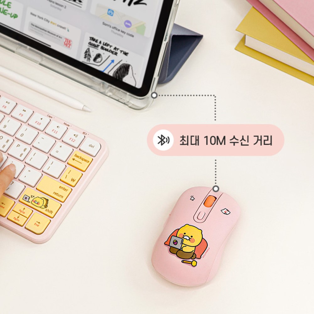 춘식이 무선 마우스 무소음 카카오 굿즈 선물 - 상세 이미지 4
