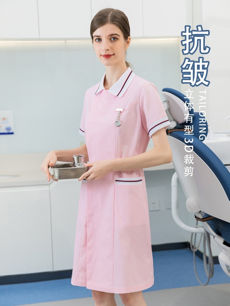 치과 간호사 병원복 위생복 치위생사 유니폼 간호사복 간호복세트 - 상세 이미지 4
