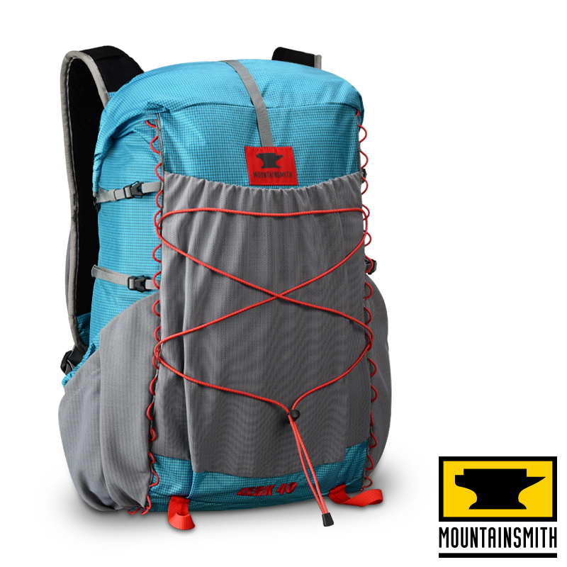 [마운틴스미스] 저크 40L 시안 블루 BPL 초경량 백패킹 배낭