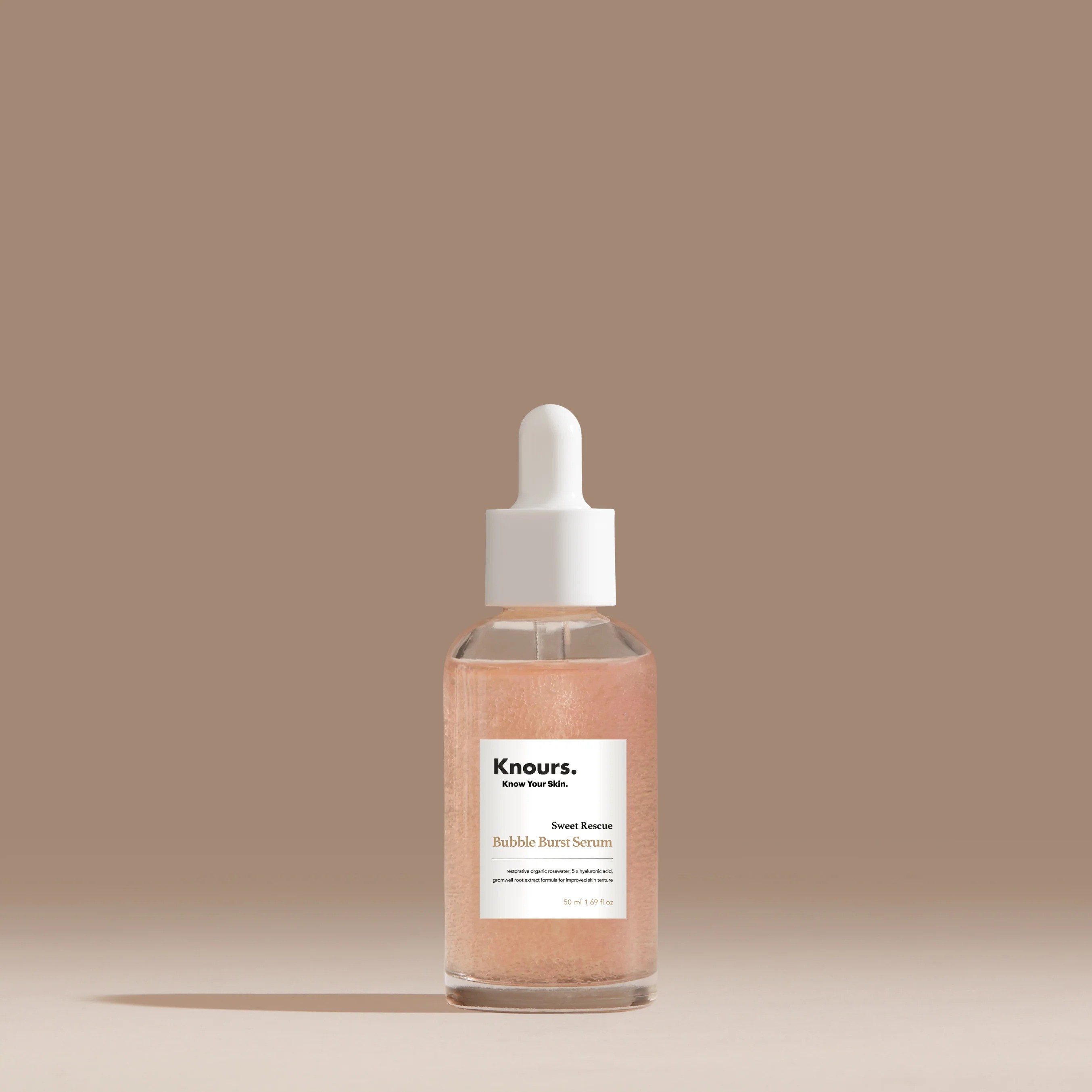 Knours 놀스 그롬웰 루트 버블 버스트 세럼 50ml 비건 피부장벽 밸런싱 세럼 - 메인 이미지