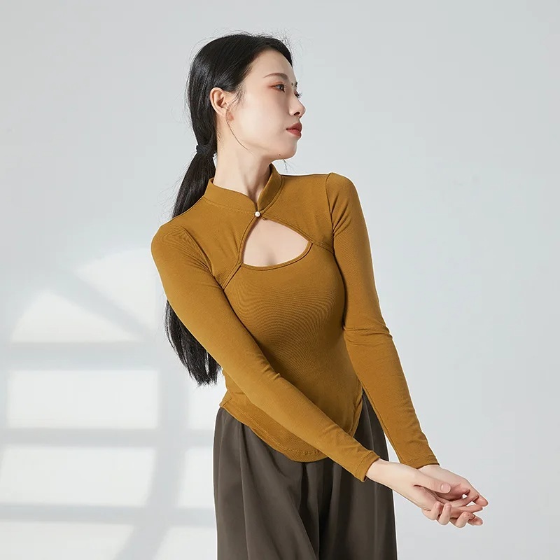 복고풍 전통의상 아오자이 베트남 의상 전통 드레스 클래식 - 상세 이미지 3