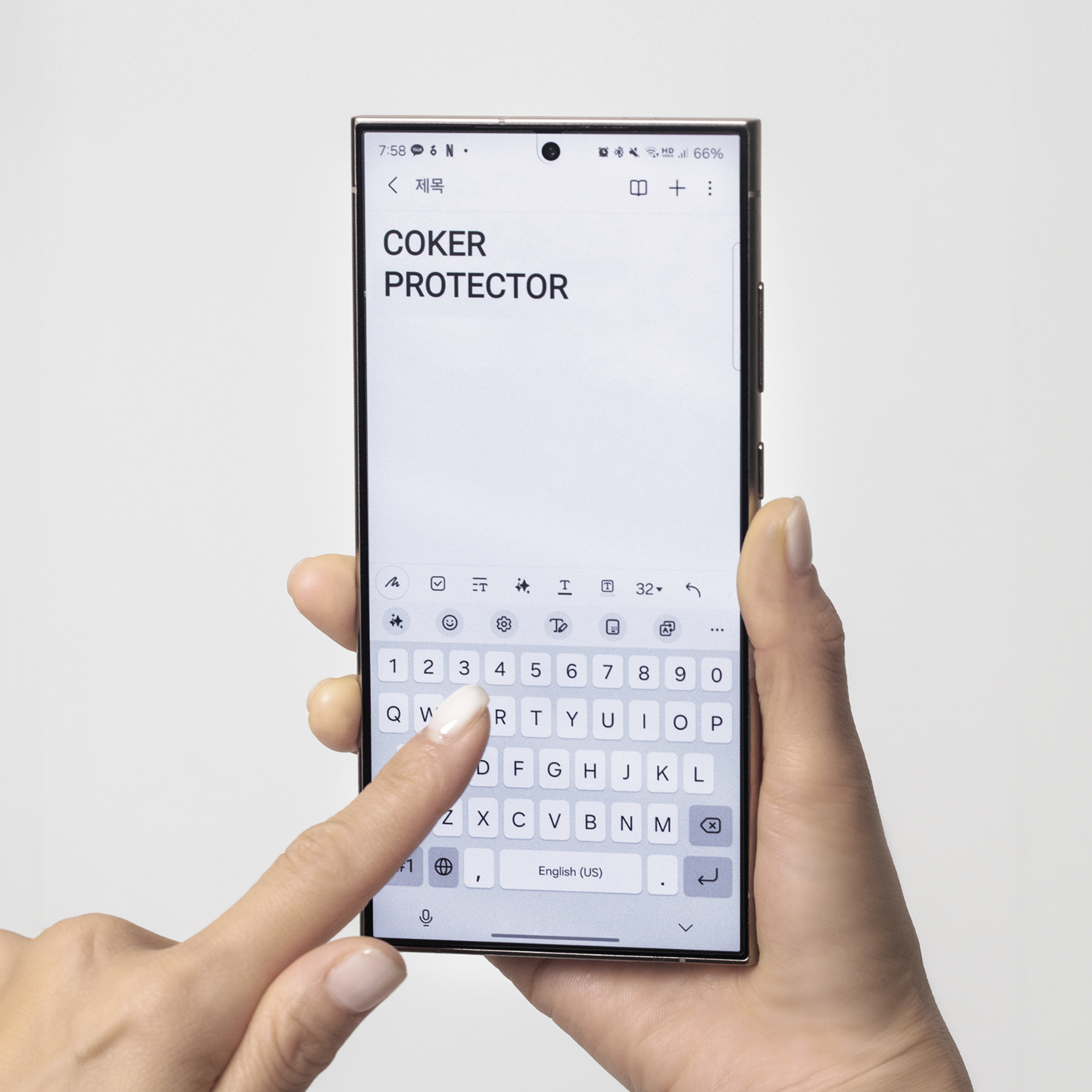 코커 종이질감 갤럭시 S24/S25 시리즈 액정 보호필름 갤럭시S25 플러스, 2매입