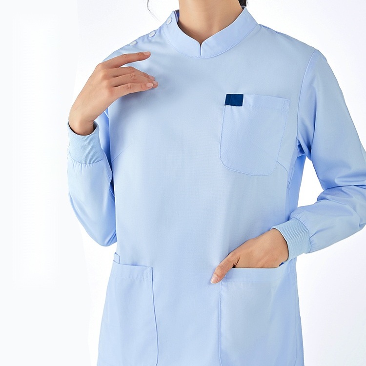 수술 병원복 남자 여자 수술복 긴팔 환자복 진료복 - 상품 이미지