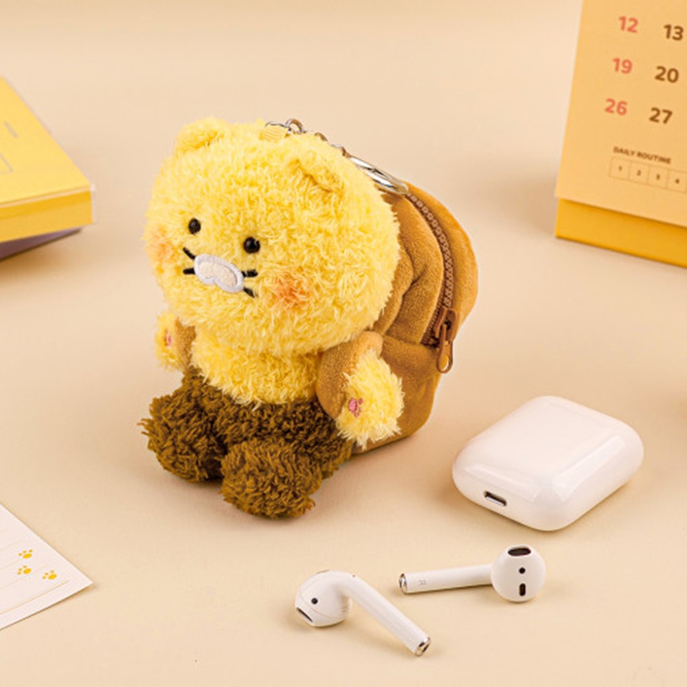 춘식이 이어폰 파우치 봉제인형 에어팟 갤럭시버즈 친구 생일 선물 카카오 굿즈 - 상세 이미지 2