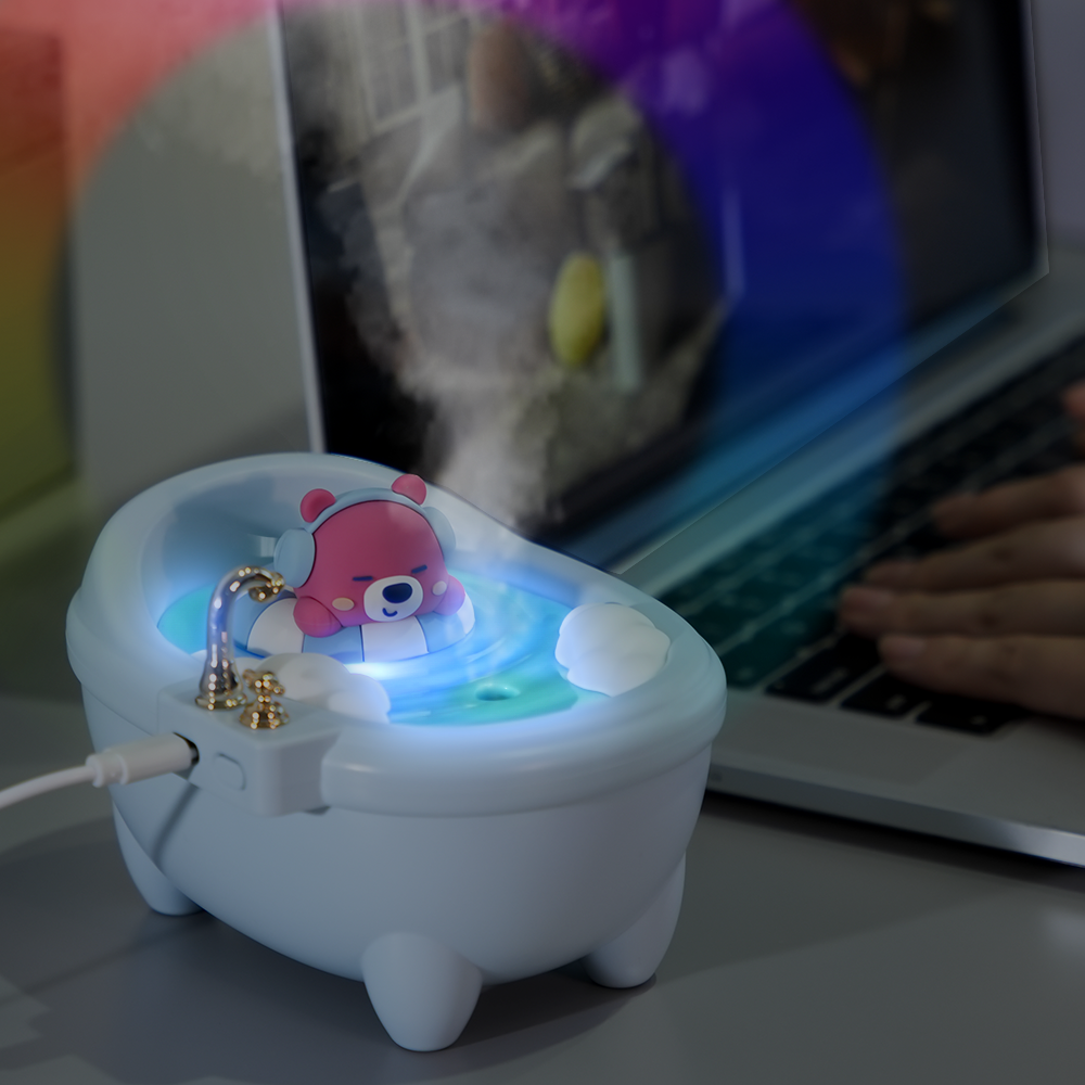 애니버디즈 귀여운 아이방 미니가습기 캐릭터