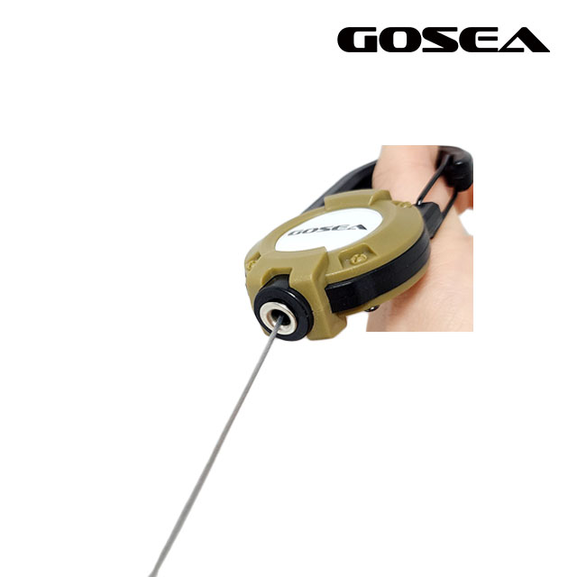 GOSEA 클라이밍 카라비너 와이어 핀온릴 GSF-T02 고탄성 키 체인 줄 - 상세 이미지 4