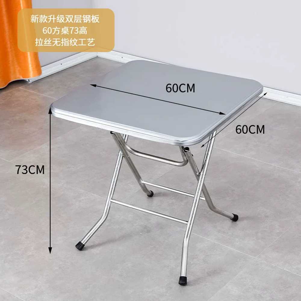 접이식 스테인리스 테이블 맥주펍 노점 패스트푸드점 60cm 이미지 6