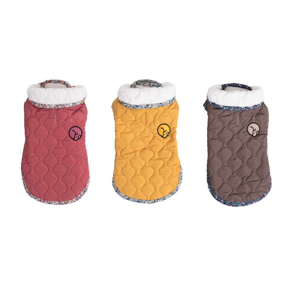 강아지패딩 조끼 대형견 패딩 벨크로 겨울옷 중형견