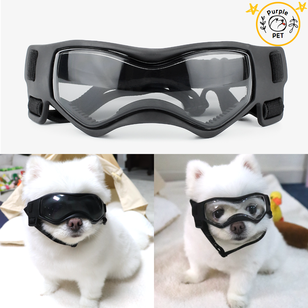 퍼플펫 강아지 고글 선글라스 소형견 중형견 UV 차단 애견 도글라스 안경 패션용품 제품 이미지