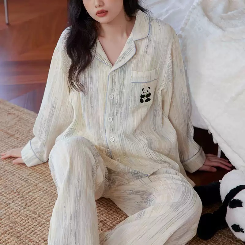 수지맞은 우리 128화 오현경 잠옷 홈웨어 채선경 루즈핏 긴팔 의상 옷 패션 - 상품 이미지