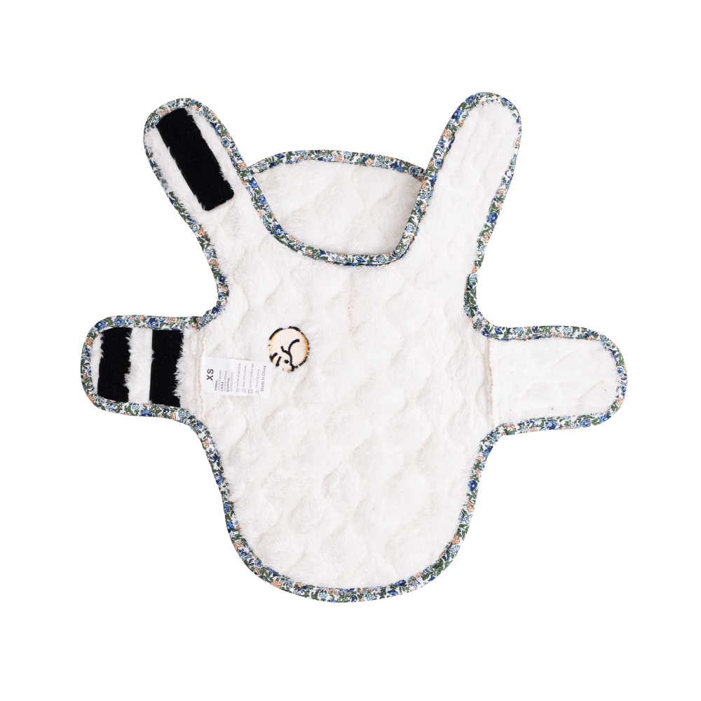 강아지패딩 조끼 대형견 패딩 벨크로 겨울옷 중형견